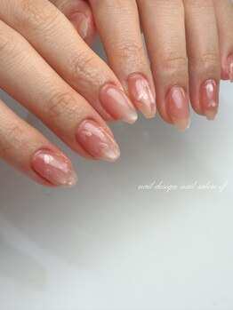 エフネイル(ef nail)/隠れハートネイル(o^^o)