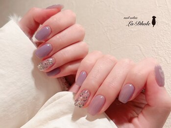 ラドール(La Dhole)の写真/【全メニューに丁寧な甘皮ケア付き♪】当店ではジェル施術前の土台作り、ケアに力を入れています◎