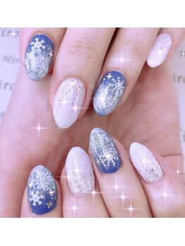 ヒロネイル(Hiro Nail)/ジェル　冬デザイン