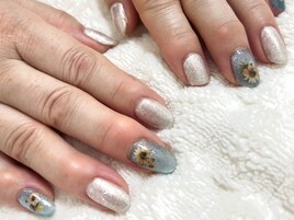 ひまわりネイル