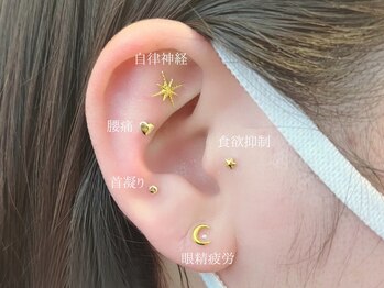 アイマジックピュア 札幌大通店(EYE MAJIC pure)/耳ツボジュエリー 一例