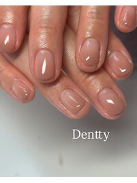 透明感グレージュ