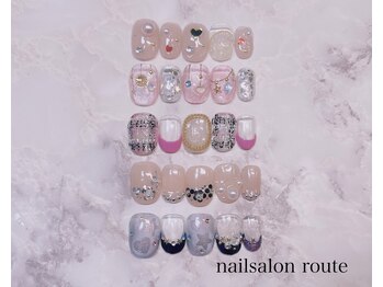 ネイルサロン ルート 二子玉川(nailsalon route)/11月冬キャンペーンネイル☆