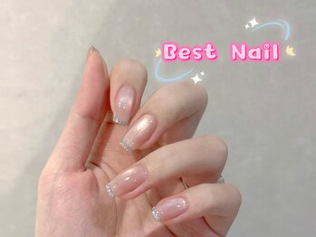 ベストネイル 池袋東口店(Best Nail)/春/桜/スカルプ/いちご/ピンク