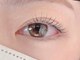 ビューティーサロン カーリー(BeautySalon KARLY)の写真/下向きの方や上がりまつ毛が好きな方！目元をキュートに★LEDマツエクで持続力◎束感でさらにキュートに！