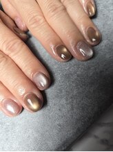 ヴィエル(Vieru)/マグネット　ピンク／ブラウン