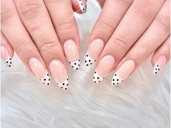 エイト ネイル 渋谷駅前店(eight nail)/ドットフレンチ