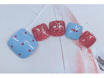 フラッシュラメ　ハート　ホロ