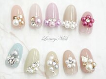 ラグジュアリーネイルズ タカダノババ(Luxury Nails Takadanobaba)の雰囲気（ビジューアート・パーツ多数ご用意*お気に入りを見つけて…☆）