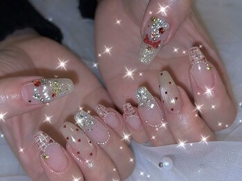 クリスマスネイル