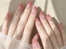 Nail Angel 池袋【ジェルネイル/フィルイン/マグネット/長さだし】の雰囲気（シンプルで可愛いマグネットネイル！[池袋/マグネット]）
