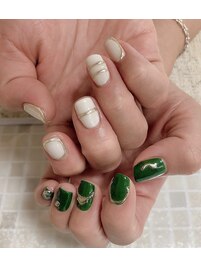 アシンメトリーnail