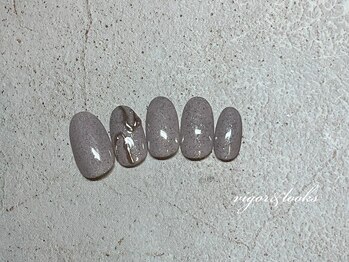 ヴィガー アンド ルックス 白金 目黒(Vigor&Looks)/ニュアンスネイル 砂ジェル