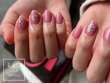 ラグ ネイル(RAG nail)/ワンカラー/ドライフラワー