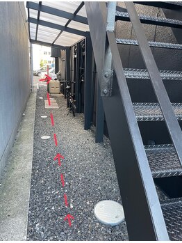 プルクレ 常磐町店(Pulchre)/自転車置き場♪