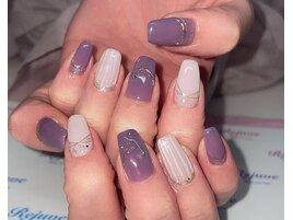 透け感で優しい色に☆