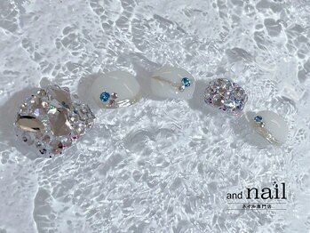 アンドラッシュ アンドネイル 本郷三丁目駅前店(and lash/and nail)/定額華やか