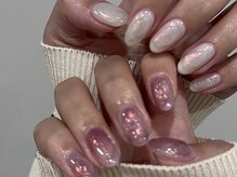 ラクネイル 浦和店(raku nail)/オーロラニュアンスネイル