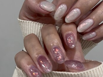 オーロラニュアンスネイル