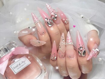 ベルグローアルファネイル(BELLE GROW ALPHA NAIL)/ピンクネイル