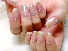 サニーデイズ ネイルアンドビューティー 曙橋店(SunnyDays Nail&Beauty)/ミラーフレンチ