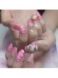 ピンクネイル