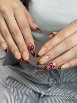 ウズ 和歌山店(UZU)/秋ネイル