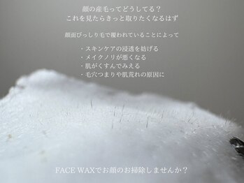 リコ ヘアアンドリラクゼーション(LICO)/フェイスワックス