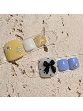 ケソン ネイル スタジオ(qeson nail studio)/【3月NEW】フット定額design