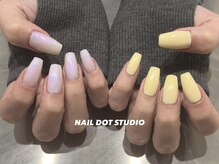 ネイルドットスタジオ 堺筋本町(NAIL DOT STUDIO)/春っぽカラー