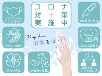 ルクラ アピタ福井大和田店/新型コロナウイルス対策実施中!