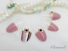 プラスネイル 自由が丘店(PLUS NAIL)/【461】定額6,589円ボーダー