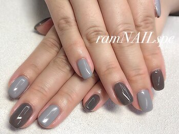 ラムネイル(ram NAIL)/ハンドワンカラー2色まで使用可