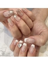 グリーディ(greedy)/春ガーリーネイル