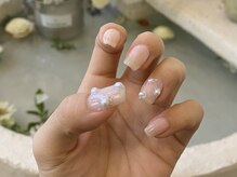 ネイルサロン ソウ 京橋店(Nail Salon Sou)/乳白色×パール