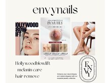 エンヴィネイルズ 豊橋店(envy nails)の雰囲気（アイブロウ、脱毛、などのmenuもあります！）