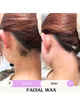 929 アイラッシュアンドビューティーサロン/高校生頸WAX