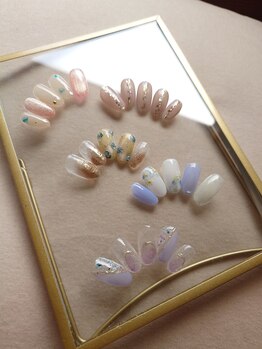 ネイルズ アメリ(Nails amelie)の写真/初めてでも安心のネイルサロン♪経験豊富なスタッフが丁寧に施術します！