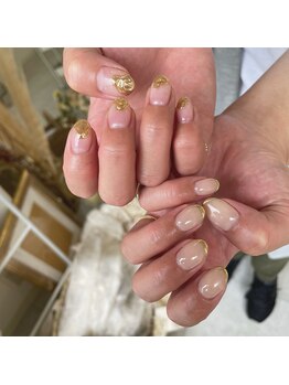 プチナノ(petitnano)/ニュアンスorフレンチネイル