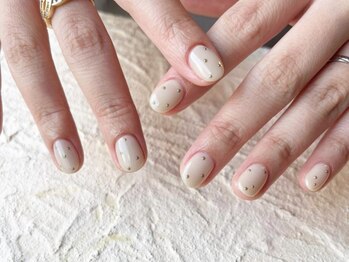 アイネイルズ 梅田店(I nails)/つぶつぶ華奢ネイル