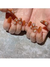 アティックネイルアトリエ(attic nail atelier)/油絵風アートネイル★