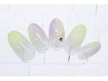 アルセア 上野御徒町店(Alcea)/ぬりかけネイル 春カラー