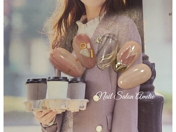 ネイルサロン アミティエ(Nail Salon Amitie)/ニュアンスチューリップネイル＊