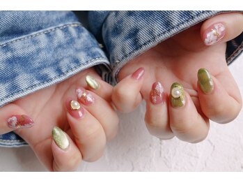 ネイル フライガール(nail FLY GIRL)/マンスリーデザイン♪