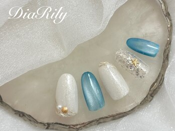 ディアリリー(Dia Rily)/砂浜ネイル