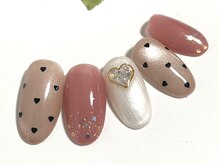 ネイルサロンルーミー(ROOMY)/Valentine マグネットハート