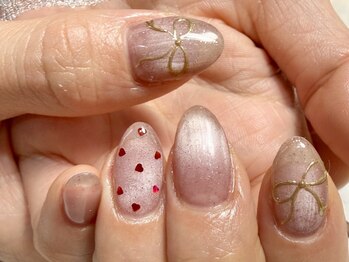 シュシュネイル 高輪店(Shu Shu nail)の写真/≪高い技術力と提案力で理想の指先に≫誰が見ても綺麗で美しいと思える、トレンド感満載のデザインを♪