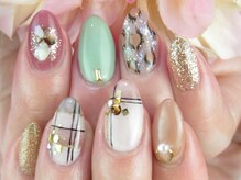 ネイルアンドアイラッシュ テラ 明石店(nail&eyelash Terra)/オフ+ケア付☆定額コース