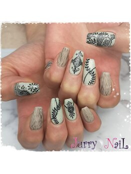 ジュリーネイル 所沢店/ヘナデザインネイル