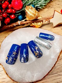 クリスマスネイル♪冬ネイル◎